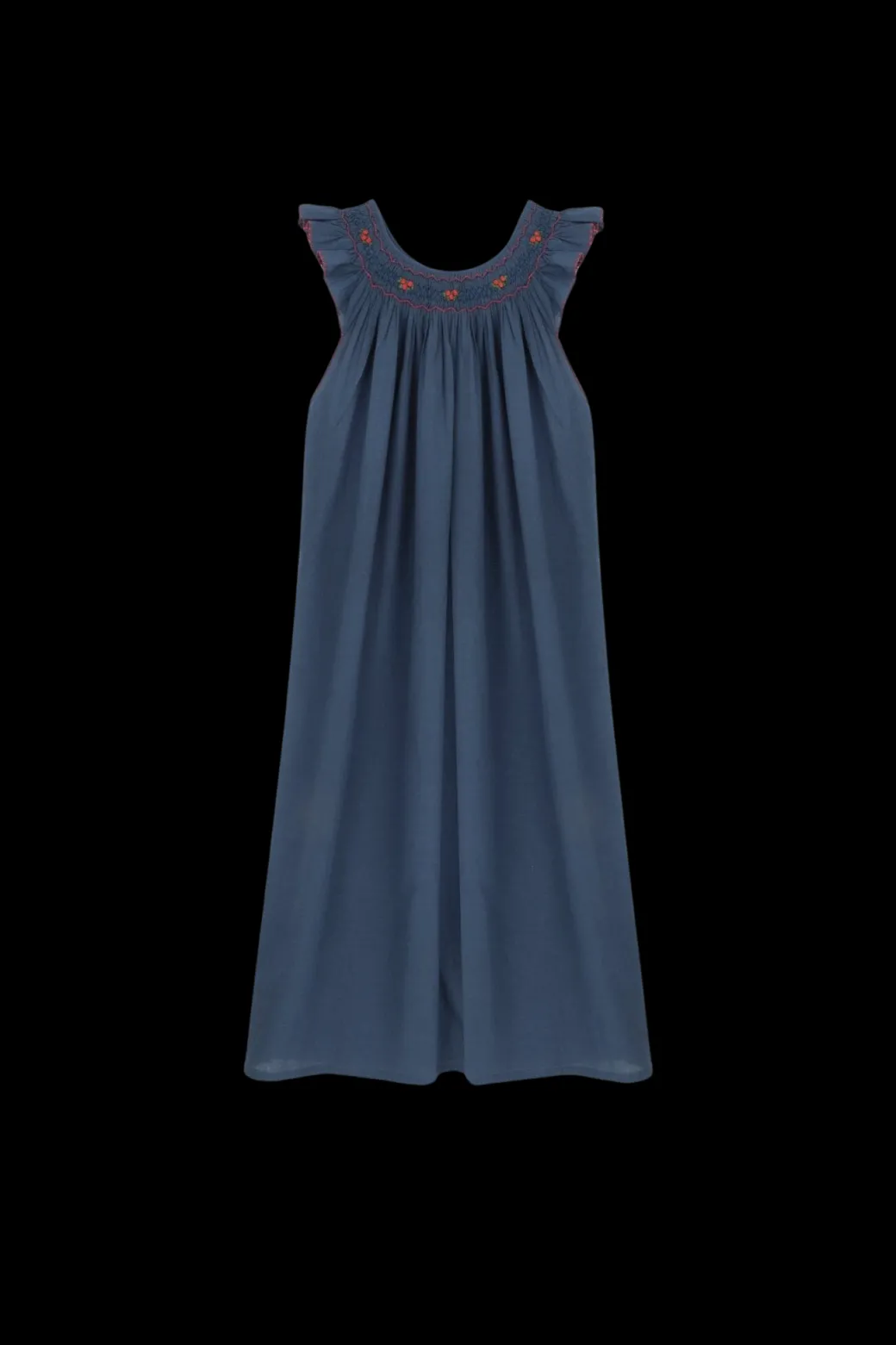 Mona Night Dress in Navy