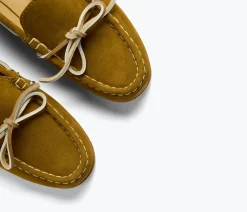Morgan Boat Shoe in Bog Suede