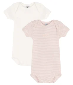 Onesie Set in Pink and White
