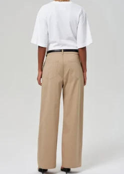 Petra Pleated Trouser in Catalina