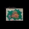 Poseidon Embroidered Pouch