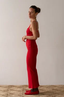 Rib Kick Flare in Bell Pepper