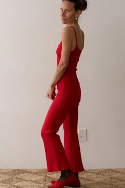 Rib Kick Flare in Bell Pepper