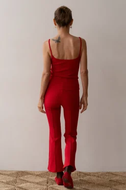 Rib Kick Flare in Bell Pepper