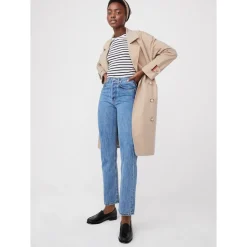 Rox Trench Coat in Khaki