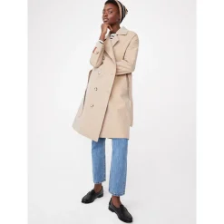 Rox Trench Coat in Khaki