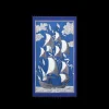 Sail Boat Towel in Blue