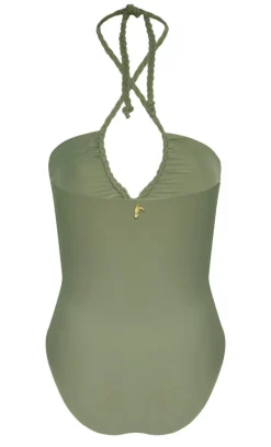 Saint Tropez One Piece Swimsuit in Western Green