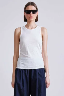 Savina Razor Tank in Cream