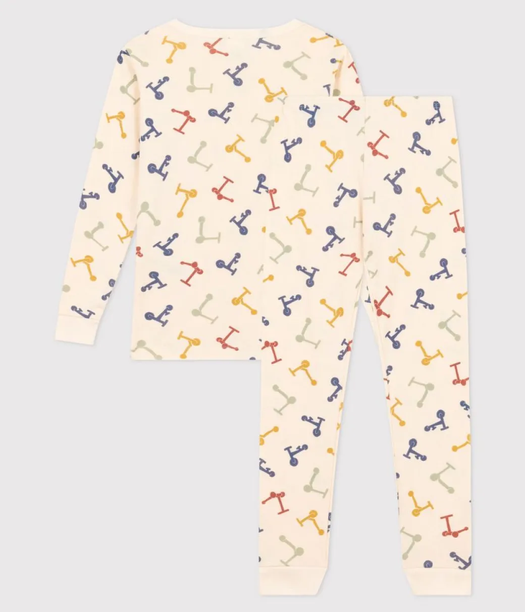 Scooter PJs in Cream