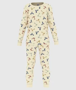 Scooter PJs in Cream