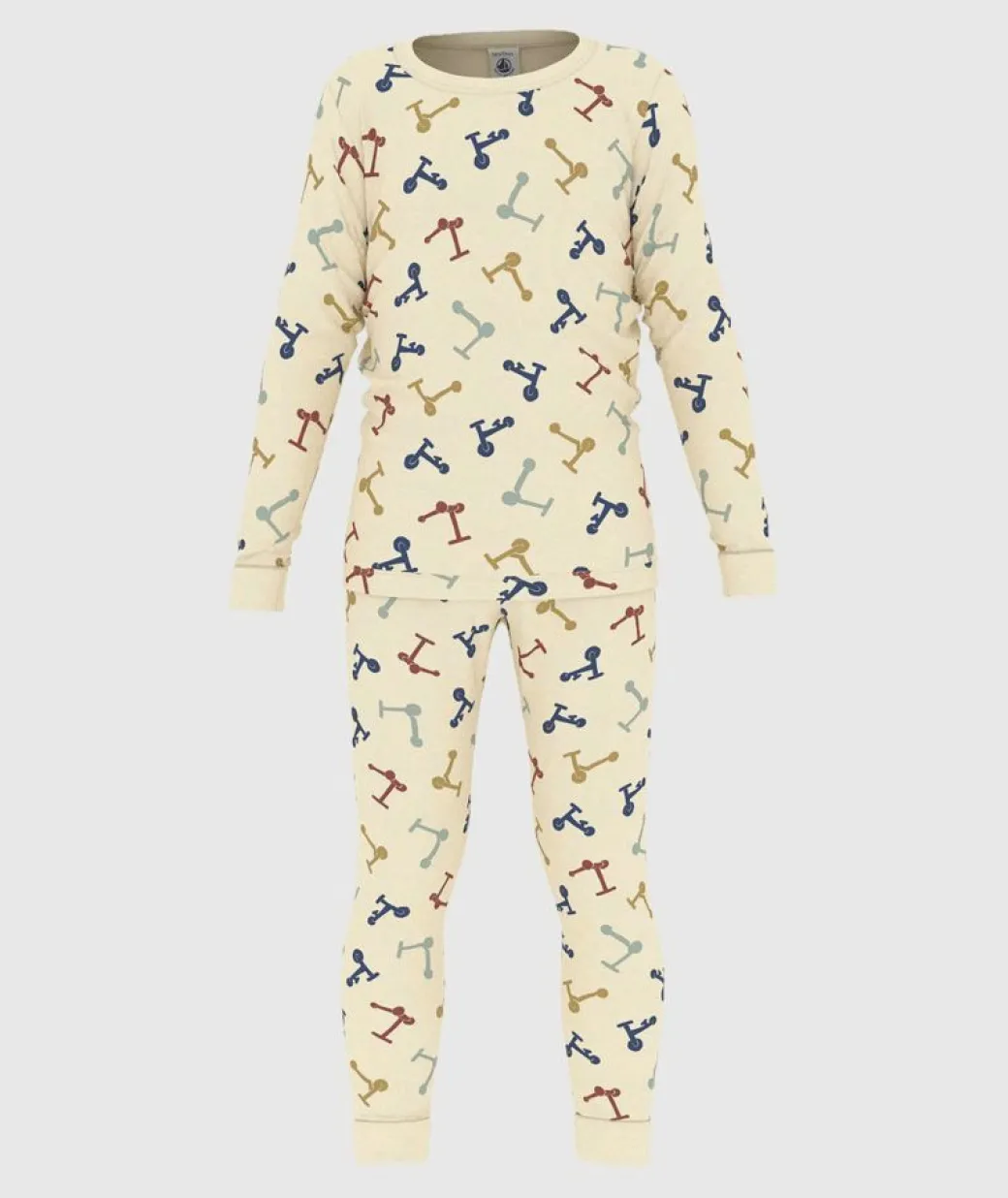 Scooter PJs in Cream
