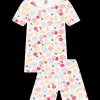 Short Sleeve Pajama Set in Floral