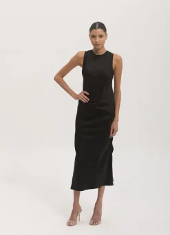 Slip Skirt in Black
