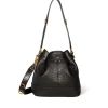 Small Ben Handbag in Bubble Noir