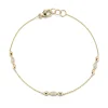 Sophia Ryan Marquise Trio Bracelet in Yellow Gold