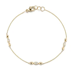 Sophia Ryan Marquise Trio Bracelet in Yellow Gold