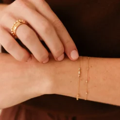 Sophia Ryan Marquise Trio Bracelet in Yellow Gold