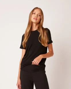 St. Tropez Short Sleeve in Black