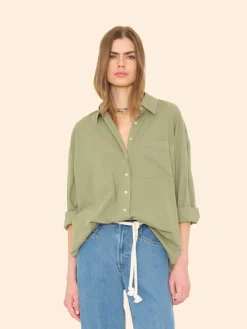 Sydney Shirt in Dark Seagrass