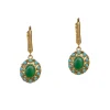 Tao Splash Earrings in Green