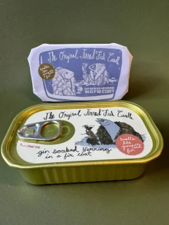 Tinned Fish Candle in Juniper & Fraser Fir