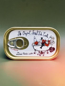 Tinned Fish Candle in Smoked Rose Water
