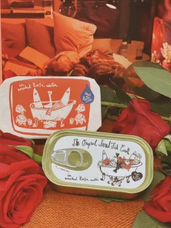 Tinned Fish Candle in Smoked Rose Water