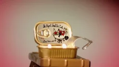 Tinned Fish Candle in Smoked Rose Water