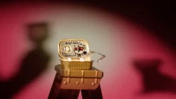 Tinned Fish Candle in Smoked Rose Water