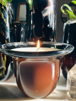 Tobacco Ring Candle/Vase