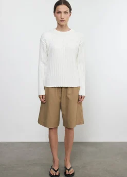 Twill Bermuda Short in Fatigue