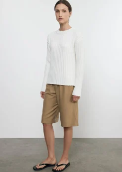 Twill Bermuda Short in Fatigue